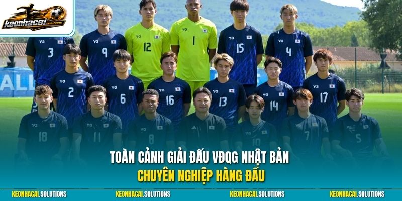 Toàn cảnh giải đấu VĐQG Nhật Bản chuyên nghiệp hàng đầu