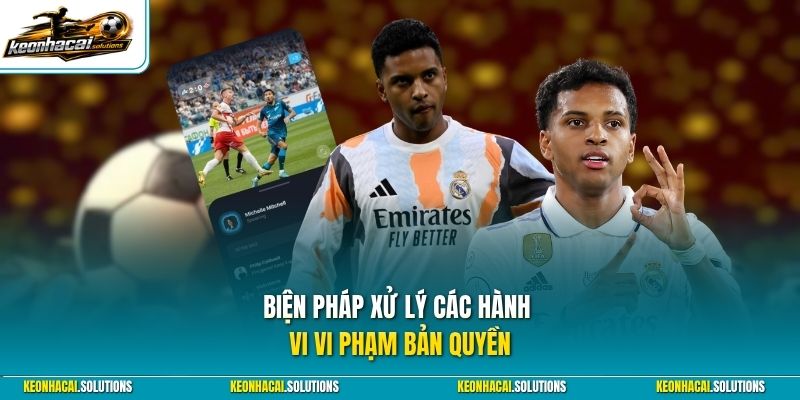 Biện pháp xử lý các hành vi vi phạm bản quyền
